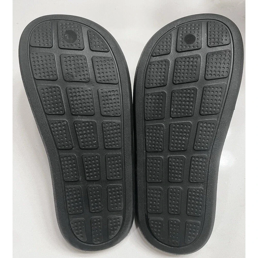 NWOB Adidas Adilette Flow Black White Men’s US 5 EU 38 Slip On Sandal IF4134